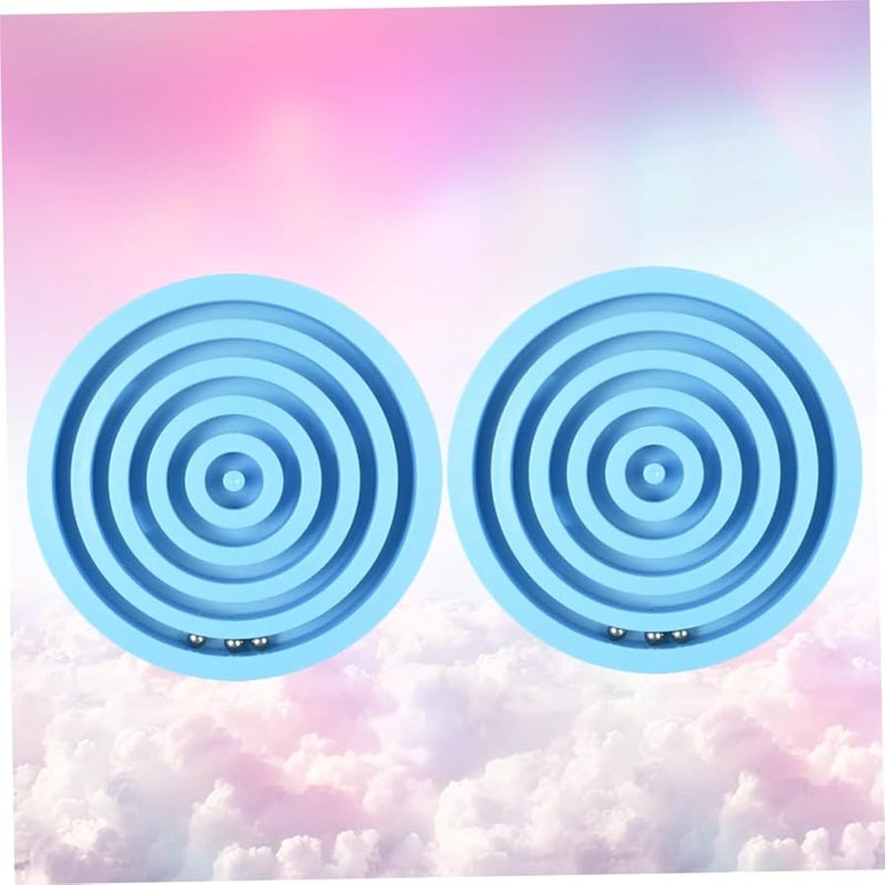 Balancing Maze Game 2PCS Set Creative Concentration Training Educational Activity For Home Play - Image 5